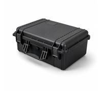 MERIGLARE Portable Rangement Étui Mallette Boîte Coffret Boîtier Rigide Étanche à la Poussière Couvercle à Charnière et Verrouillage Ferme Format Compact à, 503B