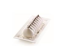 MERINGA Moule gouttière à bûche en silicone 3Design SilikoMart