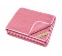 Merino Couverture Douillette en Laine de Mouton Rose 160 x 200 cm 100% Laine de Mouton mérinos Double Couverture Rose 160 x 200 cm