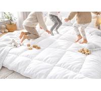 Merino Wool Couette en Laine Naturelle - de Luxe - 10,5 Tog - 500 g/m², Naturel, 140 x 200 cm Single