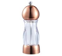 Méritage De Sel Et Poivre - Moulin En Acier Inoxydable, Broyeur À Roulettes À La Main | Manuel Rechargeable Avec Niveau De Broyage Réglable, Shaker À Herbes Compact Pour Sel, Grand