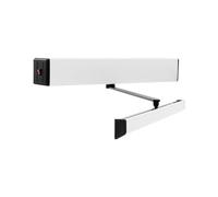 Mermajestic Ouvre-porte basculant automatique 65 W avec télécommande 100 kg | Ouvre-porte automatique - Angle d'ouverture 99° - Ferme-porte avec détection d'obstacles - Silencieux - 60 dB - Pour portes