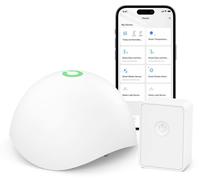 meross Capteur d'eau sans fil IP67 avec alarme sonore de 60 dB