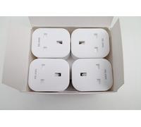 Meross Matter Smart Plug Mini Lot de 4 avec mesure de courant prise WiFi 13A