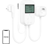 Meross Mts960Hk prise pour régulateur de température thermostatique (Homekit)