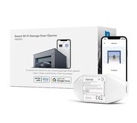 Meross Ouvre-Porte de Garage Connecté WiFi, Télécommande de Porte Intelligente Compatible avec Alexa, Google Home et SmartThings, Contrôle à Distance, Commande Vocale et Fonction de Temps