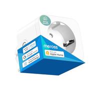 Meross Prise Connectée WiFi avec Mesure de Consommation Électrique, 16A | Prise Intelligente Compatible avec Apple HomeKit, Alexa et Google, Type F, Commande Vocale et Contrôle à Distance, Sans Hub