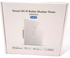 meross WLAN Interrupteur pour volets roulants Fonctionne avec Homekit, Alexa Volets roulants, Interrupteur pour stores intelligents Nécessite un neutre, une minuterie et unevoca...