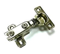 Merriway BH06012 Lot de 2 charnières de placard à fermeture douce ZP 26 mm 95 degrés