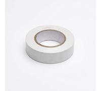 Merriway BH07522 Ruban d'isolation électrique en PVC Blanc 19 mm x 20 m