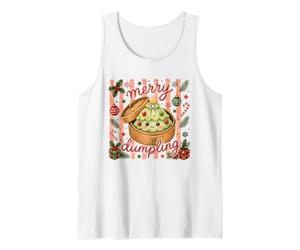 Merry Dumpling Squishy Christmas Tree Holiday Débardeur