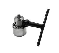 MERRYHAPY 2 Pièces Mandrin Électrique Mandrin de Perceuse Électrique en Alliage D'aluminium Plage de Serrage 0,3-4,0mm Argenté pour Forets Usage Maison et DIY Manuelle
