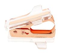 MERRYHAPY Arrache-agrafeuse en Acrylique et Métal Mini Portable de Bureau Facile à Transporter, sans Déchirer Documents, pour Usage et Maison