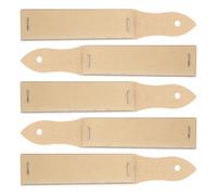 MERRYHAPY Bloc de Papier de Verre pour Dessin 5pcs, Outil de Dessin pour Affûter Pointe de Crayon, Papier Abrasif Khaki, Facile à Entretenir, pour Artistes Adultes