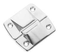 MERRYHAPY Charnières Robustes en Fer Argenté pour Boîte à Outils, 6 Pièces, Support Portable pour Couvercle de Caisse de Rangement en Bois