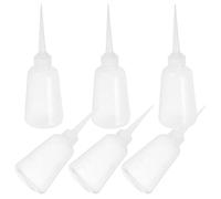 MERRYHAPY Flacon applicateur de colle 6 pièces en PET avec applicateur précis pour usage en peinture et automobile Réutilisable