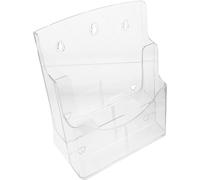 MERRYHAPY Organiseur Mural Transparent en Acrylique pour Bureau et Boutique, Porte-documents Facile D'accès, Support Multi-couches pour Classement Ordonné des Documents