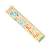MERRYHAPY Toise Murale Règle de Hauteur Décorative Style Nordique pour Garçon et Filles en Toile Résistante Motif Girafe Tableau de Croissance Accroché Facile à Suspendre pour Chambre Bébé