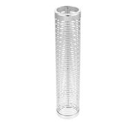 MERRYHAPY Tube à fumer en acier inoxydable durable, accessoire compact pour barbecue gaz, tube de cuisson pratique pour matériel de camping extérieur