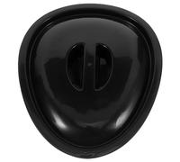 MERRYHAPY Urinoir Femme Portable Noir en Plastique Pp avec Couvercle, Facile à Transporter et Nettoyer, pour Soins à Domicile et Déplacements Longs