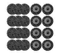 Merryland 20 Pcs Disque de Décapage 50 mm Noir Disques de Nettoyage | 50mm Meuleuse À Rectifier, Peinture Rouille, Disque CSD Disque à Décaper, Métal INOX Acier Fer, DGTA020C2
