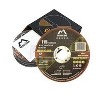 Merryland 25 Pcs Disque à Tronçonner 115 X 1,0 Métal INOX Expert-line | 115mm Meuleuse d'Angle, 115 X 1,0 X 22,23 mm Disque de Coupe Disque Découper, Acier Fer, E12071042