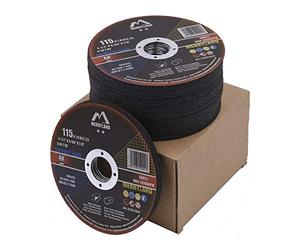 Merryland 50 Pcs Disque à Tronçonner 115 X 1,0 Disque de Coupe Craft-line | 115mm Meuleuse d'Angle, 115 X 1,0 X 22,23 mm Disque Découper, Métal INOX Acier Fer, C13071042-50