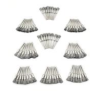 Merryland 72 Pcs Brosse Pinceau en Acier de Polissage pour Dremel | Brosse Métallique en Acier de Polissage, Ébavurage Nettoyage et Polissage Outils Rotatifs DIY, RMTA072CA