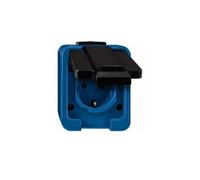 Merten 279075 Steckdose Schwarz - Blau (279075)