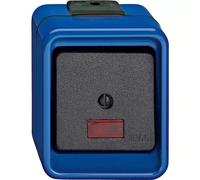 Merten 375975 Elektroschalter 1P Schwarz - Blau (375975)