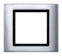 Merten 400160 plaque de finition AQUADESIGN, 1 poste, aluminium