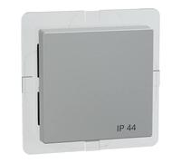 Merten 433060 System M Touche pour interrupteur à bascule IP44 Aluminium