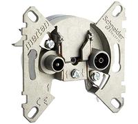 Merten 466099 Prise d'antenne CATV/SAT pour 2 prises