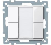 Merten Bouton-poussoir 2f. plus pws/gl 617219