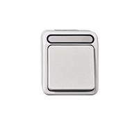 Merten Bouton-poussoir, Bouton + interrupteur, Gris