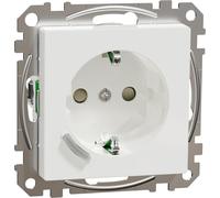 Merten Connected Prise SCHUKO blanc actif brillant MEG2380-0325 (MEG2380-0325)