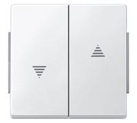 Merten EL ME 343419, Bouton + interrupteur, Blanc