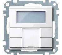 MERTEN GMBH Merten Bouton-poussoir double plus MEG6212-0319 avec RTR blanc polaire brillant Système M