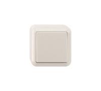 Merten Interrupteur arrêt/changement, Bouton + interrupteur, Blanc