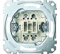 Merten Interrupteur marche/arrêt/inverseur., Bouton + interrupteur, Gris