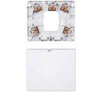 Merten MEG1011-9019 Boîtier de raccordement pour cuisine 1 pc(s) | Borne de raccordement murale encastrée pour appareils de cuisine, connecteur électrique pour cuisinière et four.