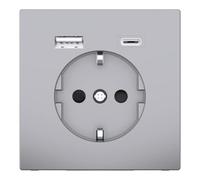 Merten Prise Schuko avec chargeur USB MEG2367-6036 (MEG2367-6036)