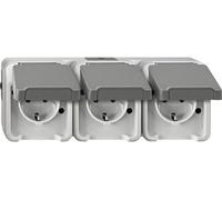 Merten MEG2390-8029. Intensité (maximale) : 16 A. Largeur : 223 mm, Profondeur : 83 mm, Hauteur : 57 mm (4074953)