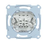 Merten MEG3714-0000 Interrupteur pour volet roulant avec contact supplémentaire et bornes à fiche 10 A AC 250 V