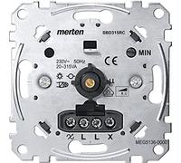 Merten MEG5136-0000 Support de variateur rotatif pour charge capacitative 20-315 W