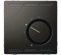 Merten MEG5762-6034 Régulateur de température ambiante 230V avec contact inverseur et plaque centrale D-Life anthracite