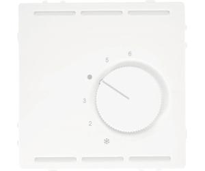 Merten MEG5762-6035 Régulateur de température ambiante 230V avec contact inverseur et plaque centrale D-Life lotosweiß