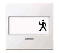 Merten Merten Interrupteur à bascule pour fenêtre pws/gl avec champ d’écriture 434719 Quantité:1