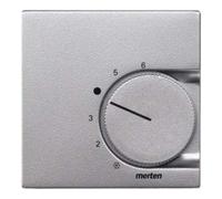 Merten Merten Plaque centrale alu pour insert thermostat d’ambiance 536260 Quantité:1
