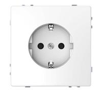 Merten Mert Socket Schuko Lotus White System Design, erhöhter Berührungsschutz